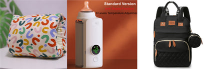 Portable Wireless Rechargeable Baby Bottle Warmer USB Charging And Heating Bag Portable Constant Temperature Milk Warmer Universal Bottle Insulation Sleeve